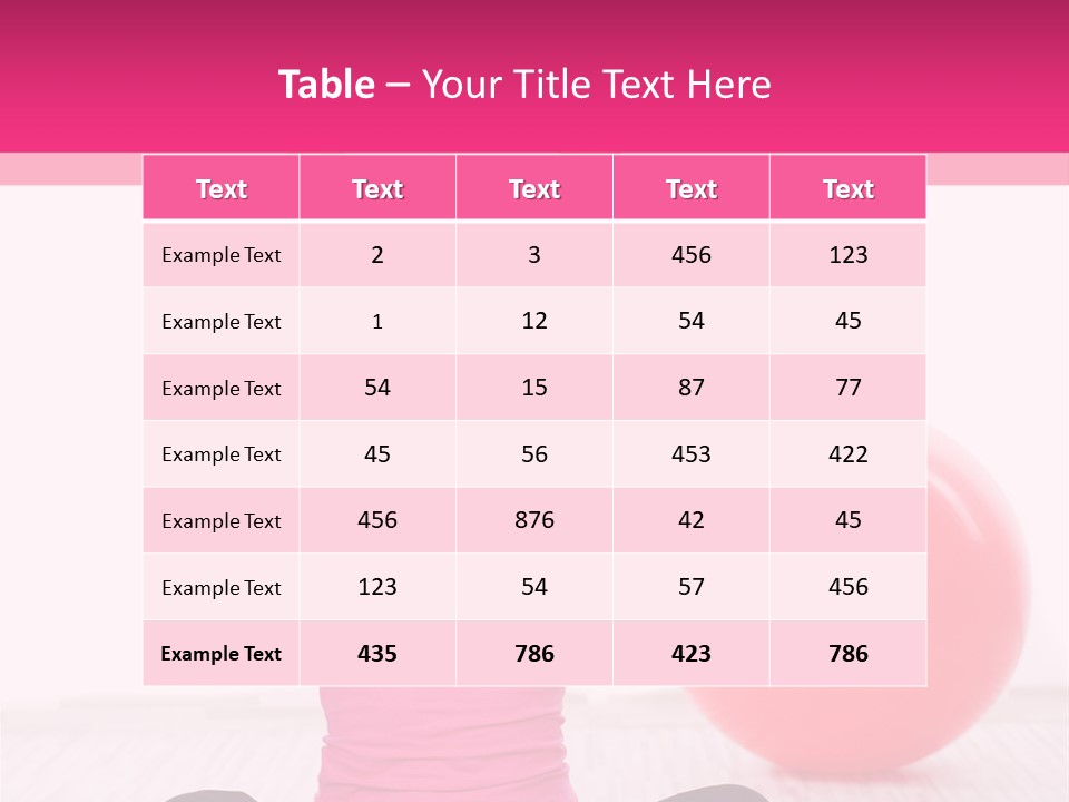 Expecting Red Maternity PowerPoint Template