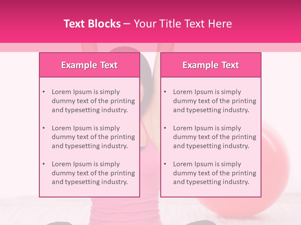 Expecting Red Maternity PowerPoint Template