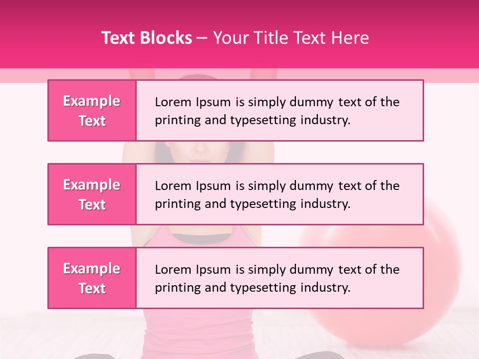 Expecting Red Maternity PowerPoint Template