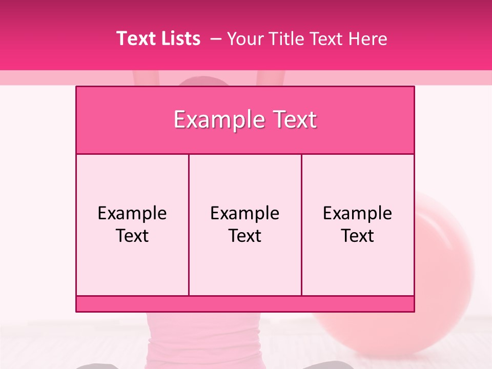 Expecting Red Maternity PowerPoint Template