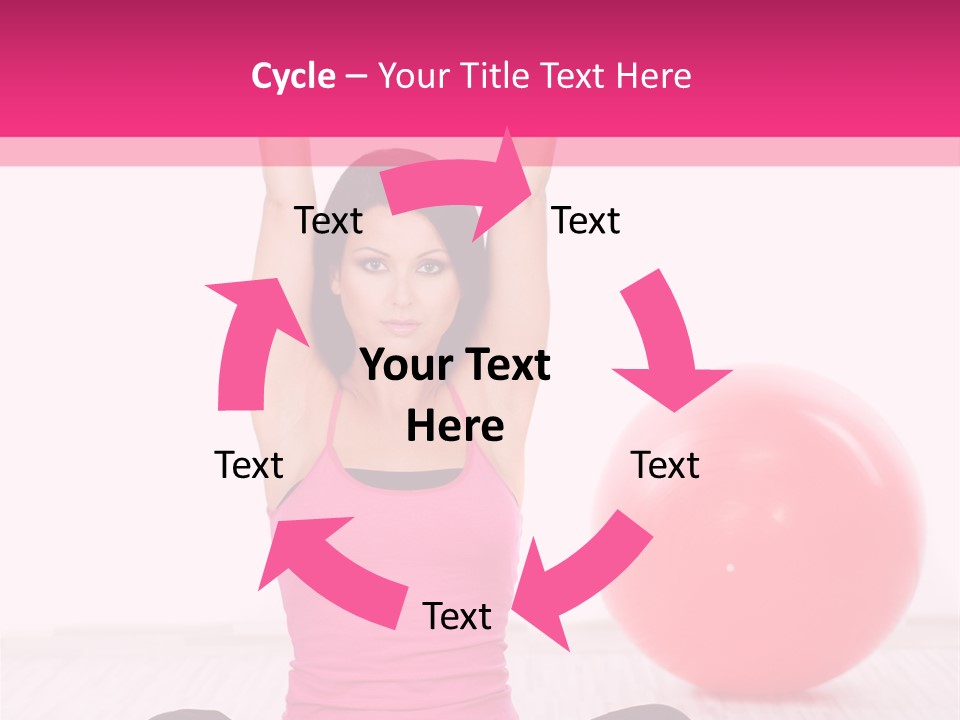 Expecting Red Maternity PowerPoint Template