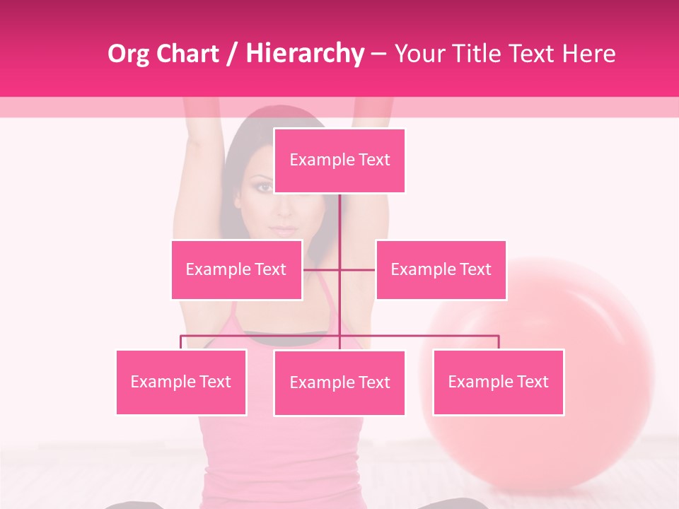 Expecting Red Maternity PowerPoint Template