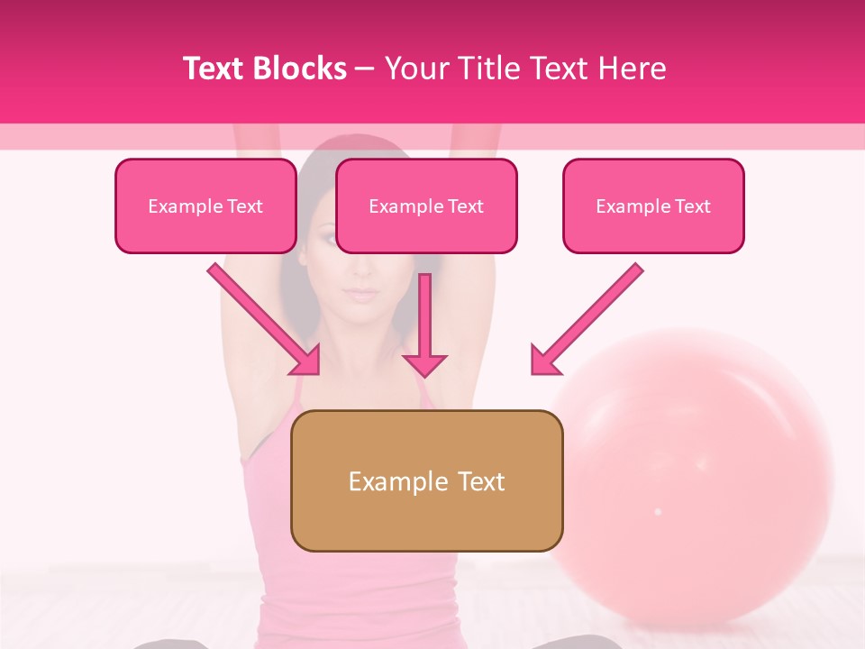 Expecting Red Maternity PowerPoint Template