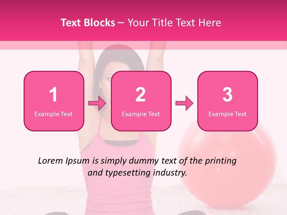 Expecting Red Maternity PowerPoint Template