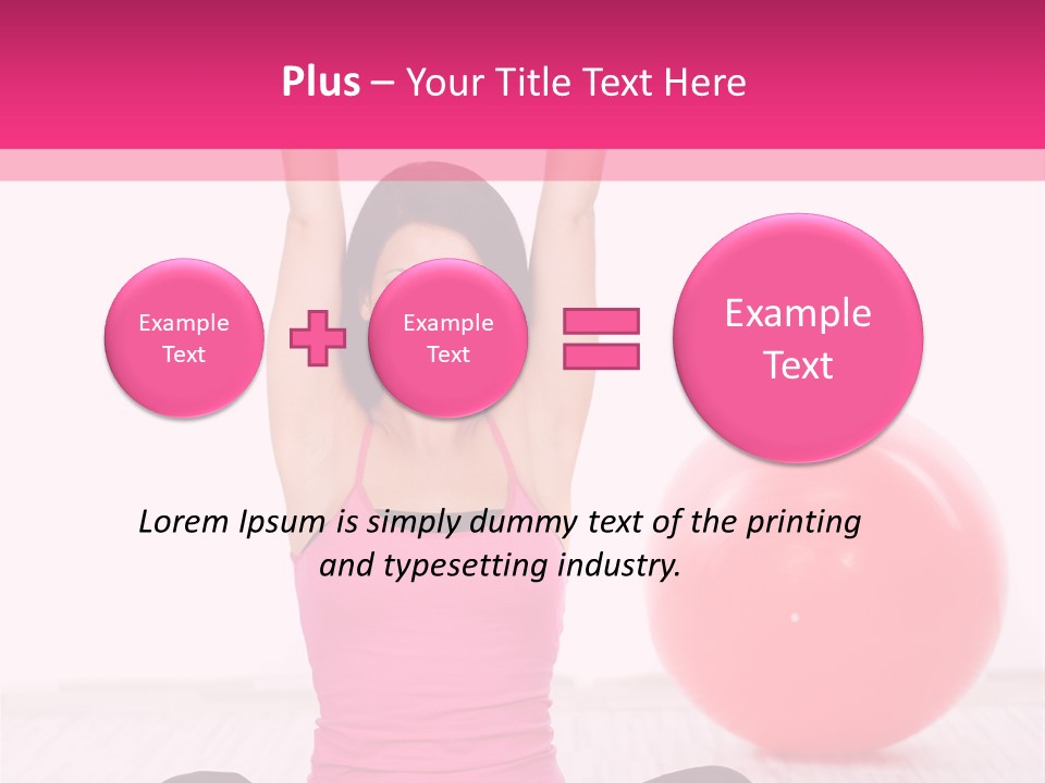 Expecting Red Maternity PowerPoint Template