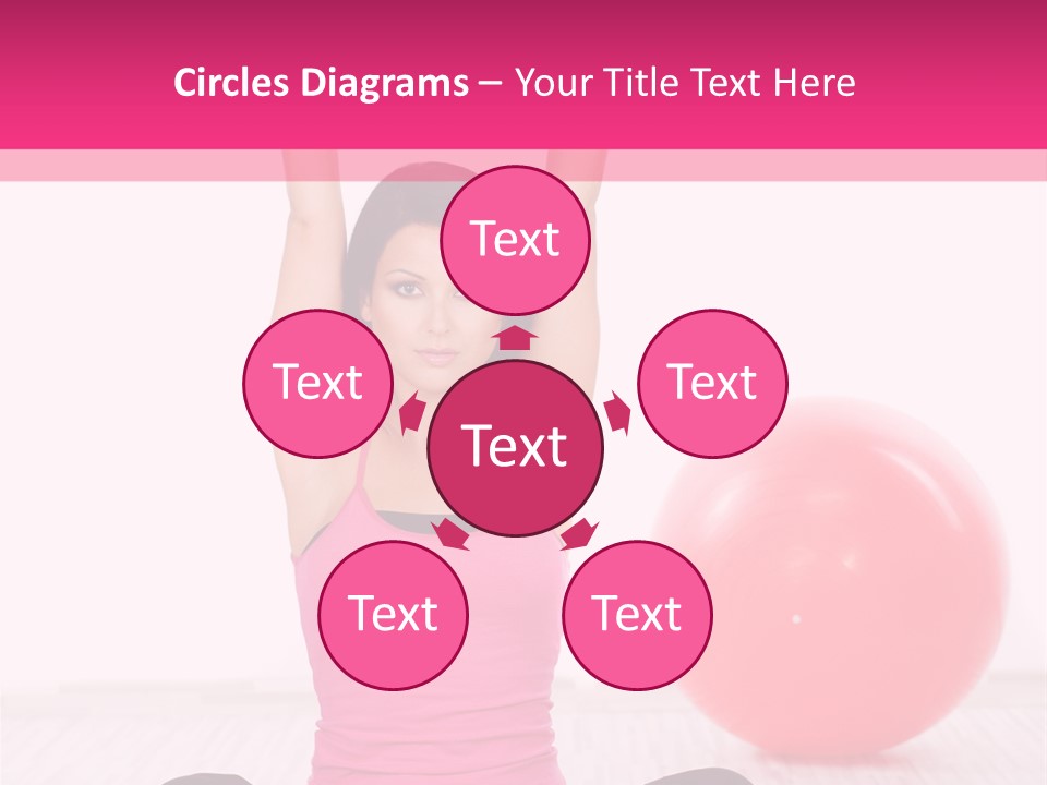 Expecting Red Maternity PowerPoint Template