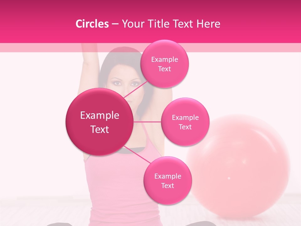 Expecting Red Maternity PowerPoint Template