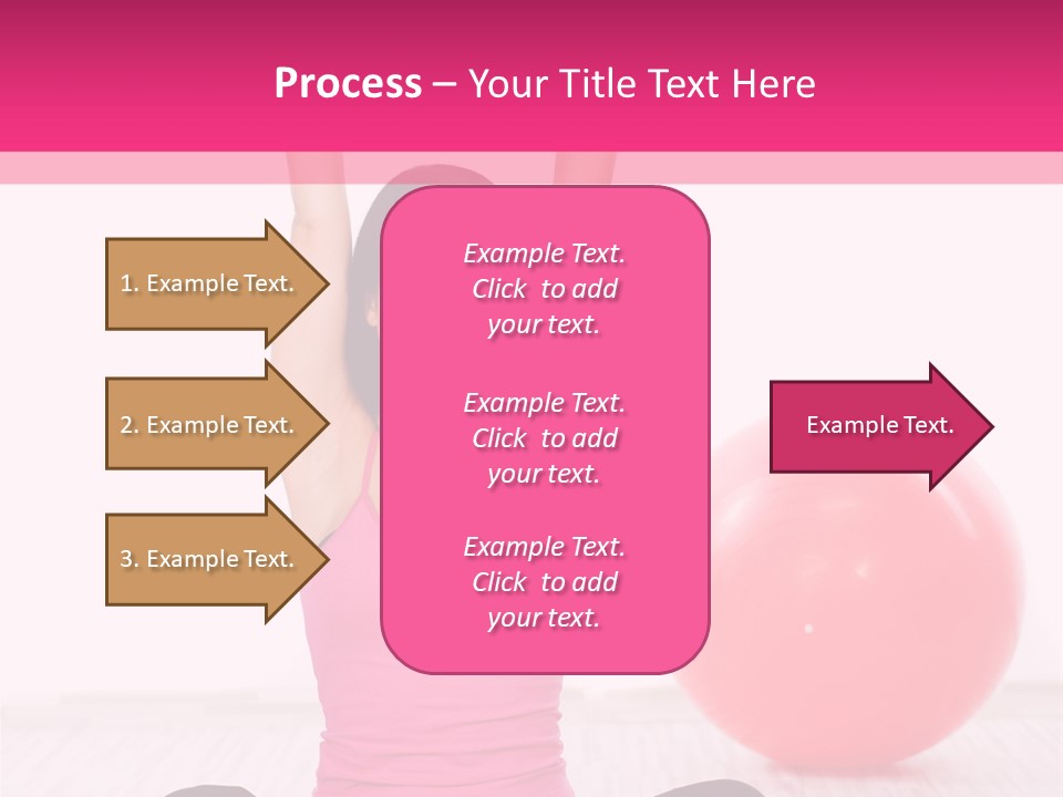 Expecting Red Maternity PowerPoint Template