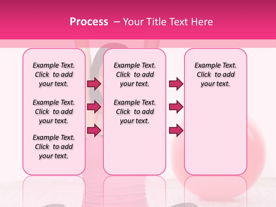 Expecting Red Maternity PowerPoint Template
