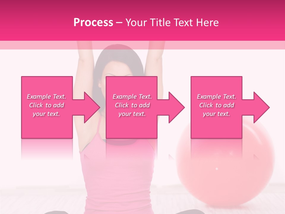 Expecting Red Maternity PowerPoint Template