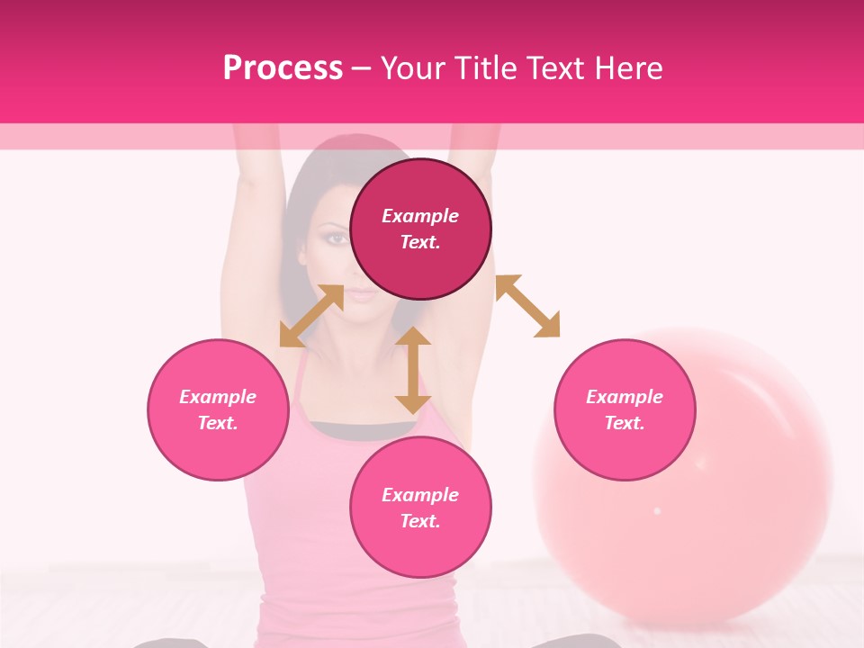 Expecting Red Maternity PowerPoint Template