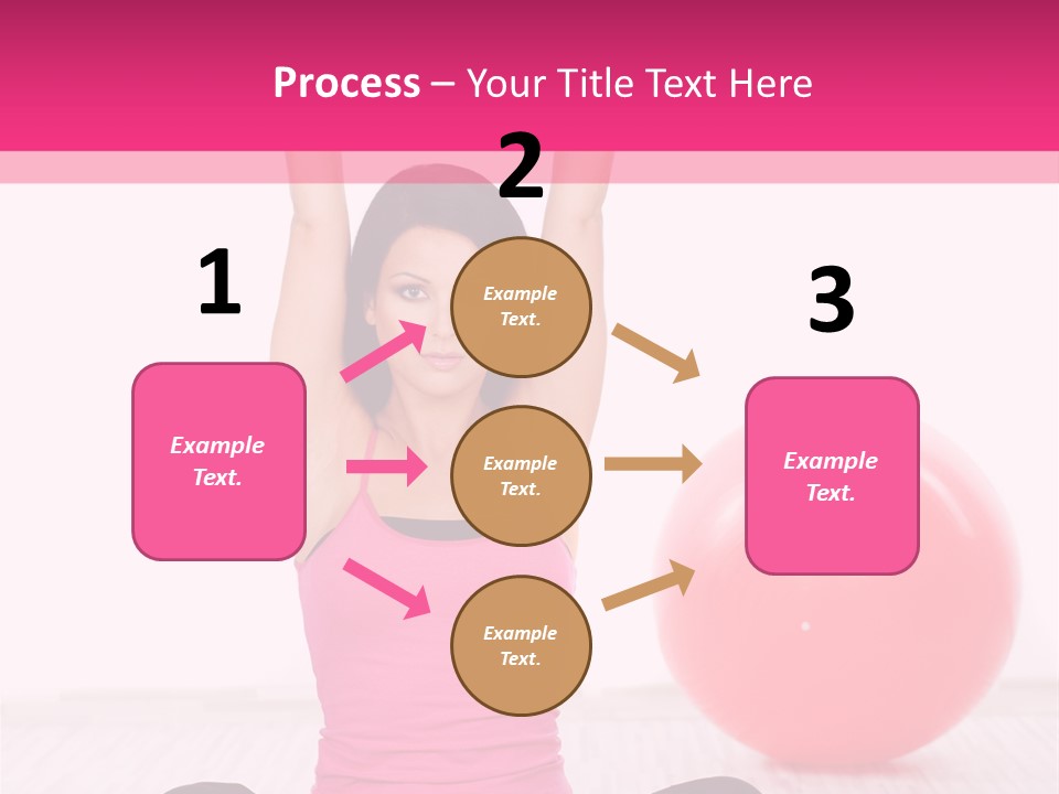 Expecting Red Maternity PowerPoint Template