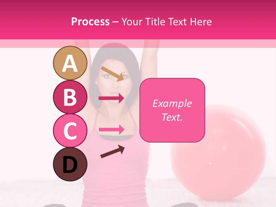 Expecting Red Maternity PowerPoint Template