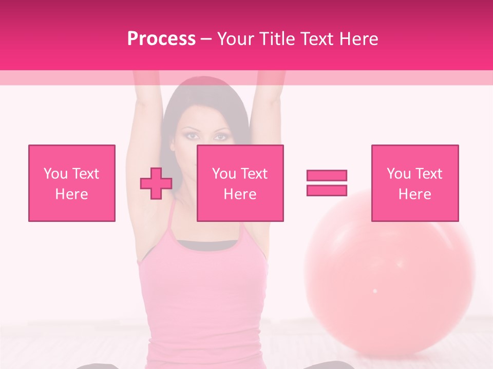 Expecting Red Maternity PowerPoint Template