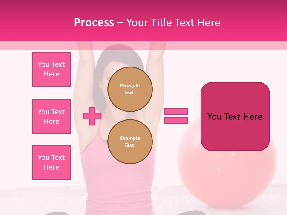 Expecting Red Maternity PowerPoint Template