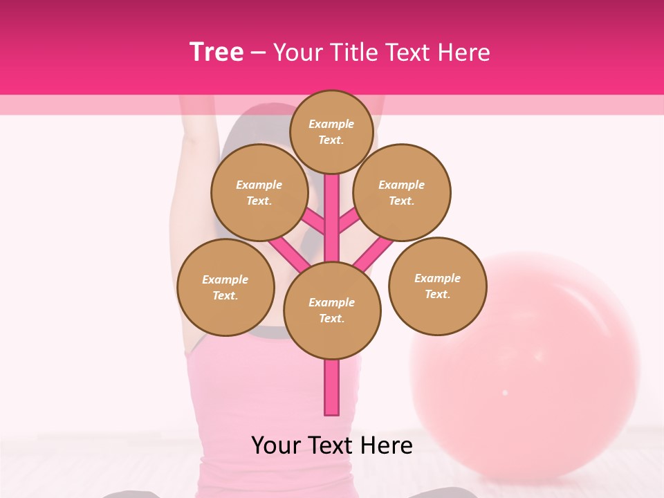 Expecting Red Maternity PowerPoint Template