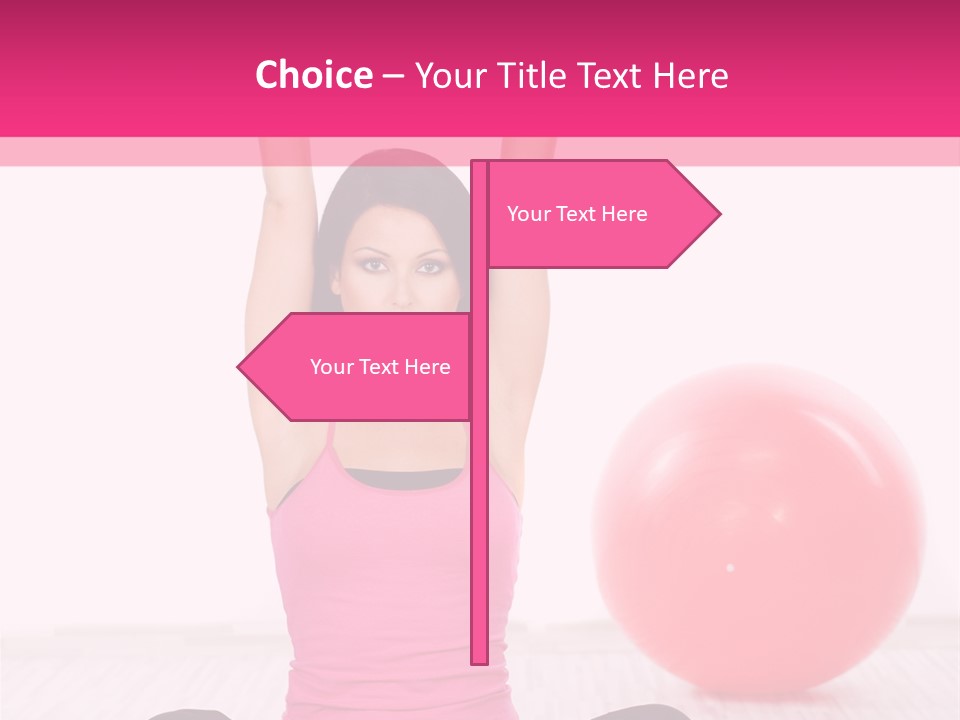 Expecting Red Maternity PowerPoint Template