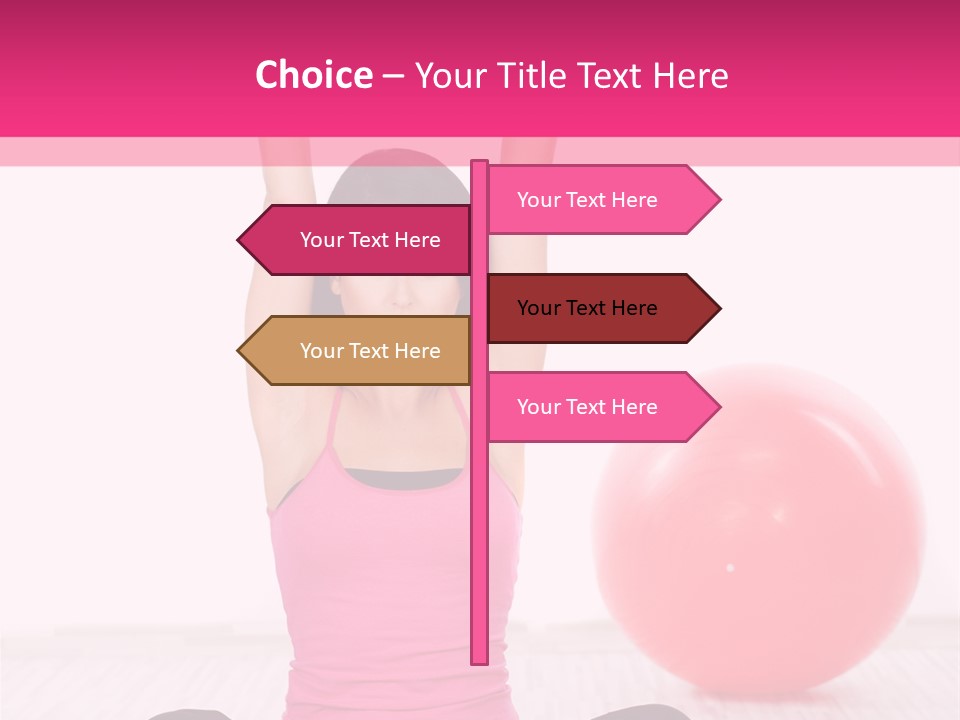 Expecting Red Maternity PowerPoint Template