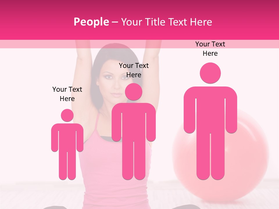 Expecting Red Maternity PowerPoint Template