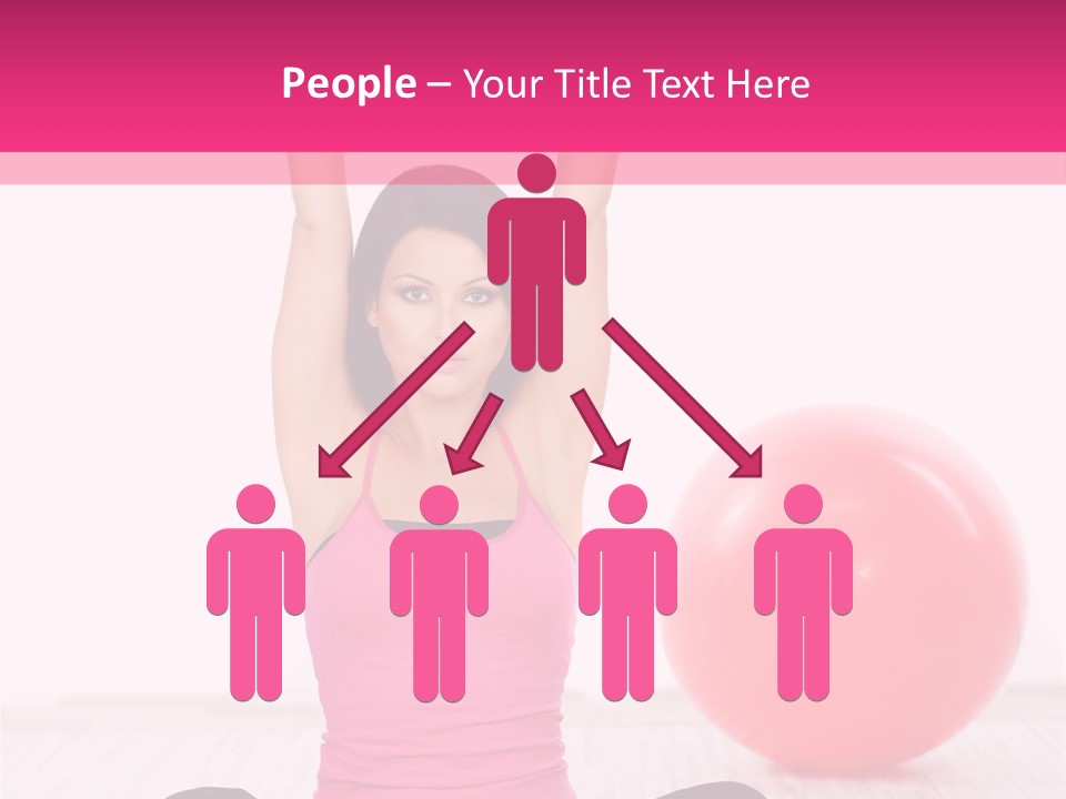 Expecting Red Maternity PowerPoint Template