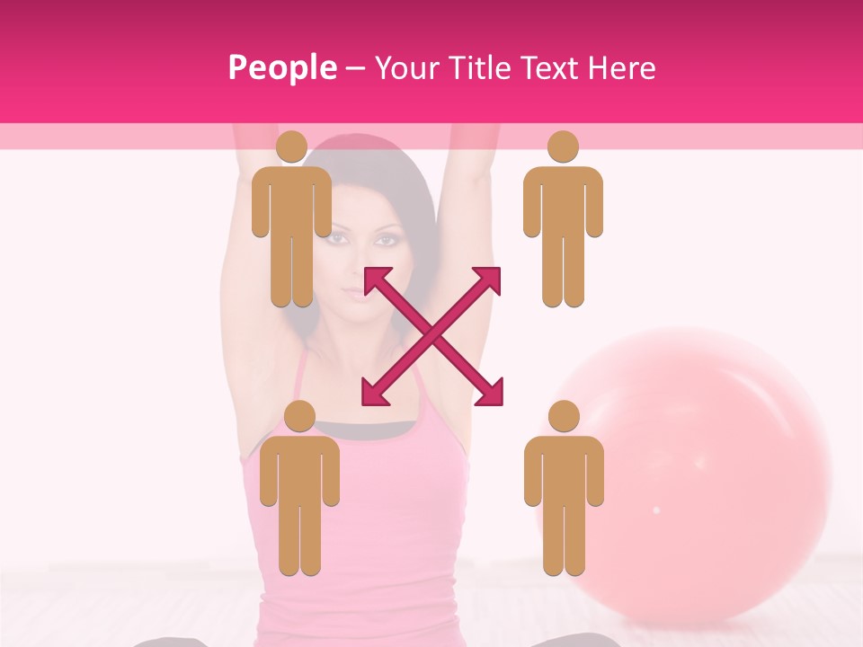 Expecting Red Maternity PowerPoint Template