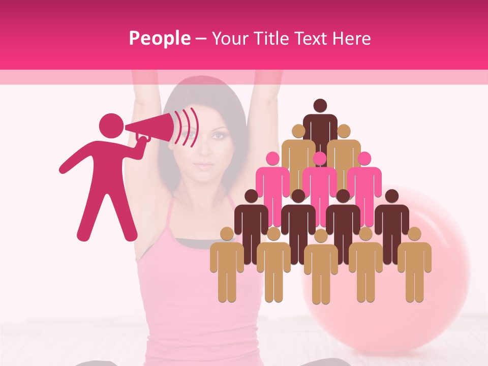 Expecting Red Maternity PowerPoint Template