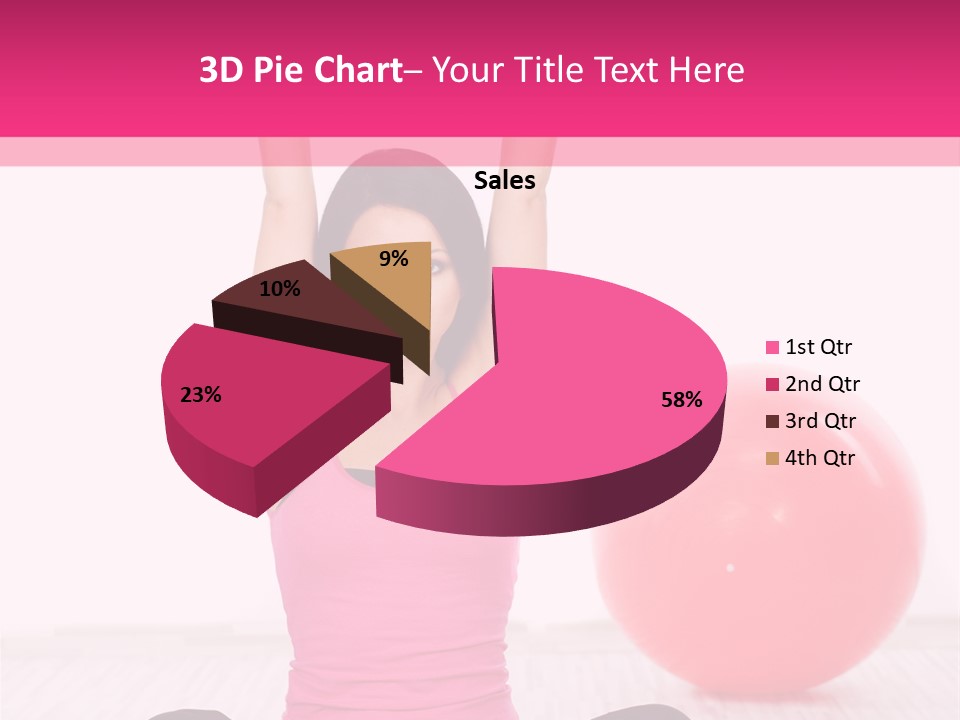 Expecting Red Maternity PowerPoint Template