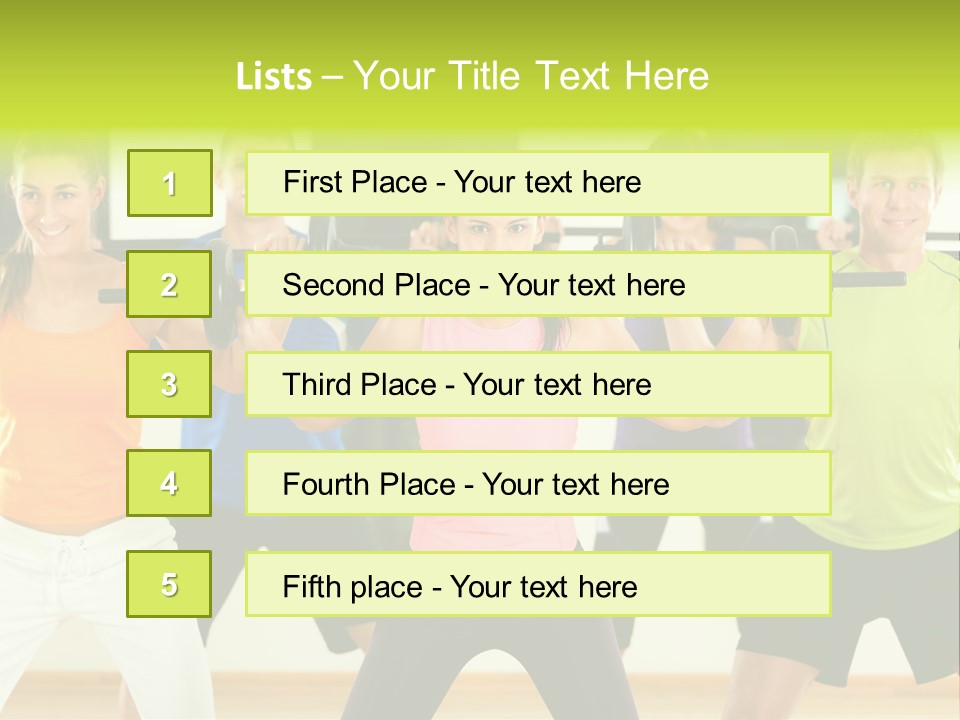 Expectant Freshness Home PowerPoint Template