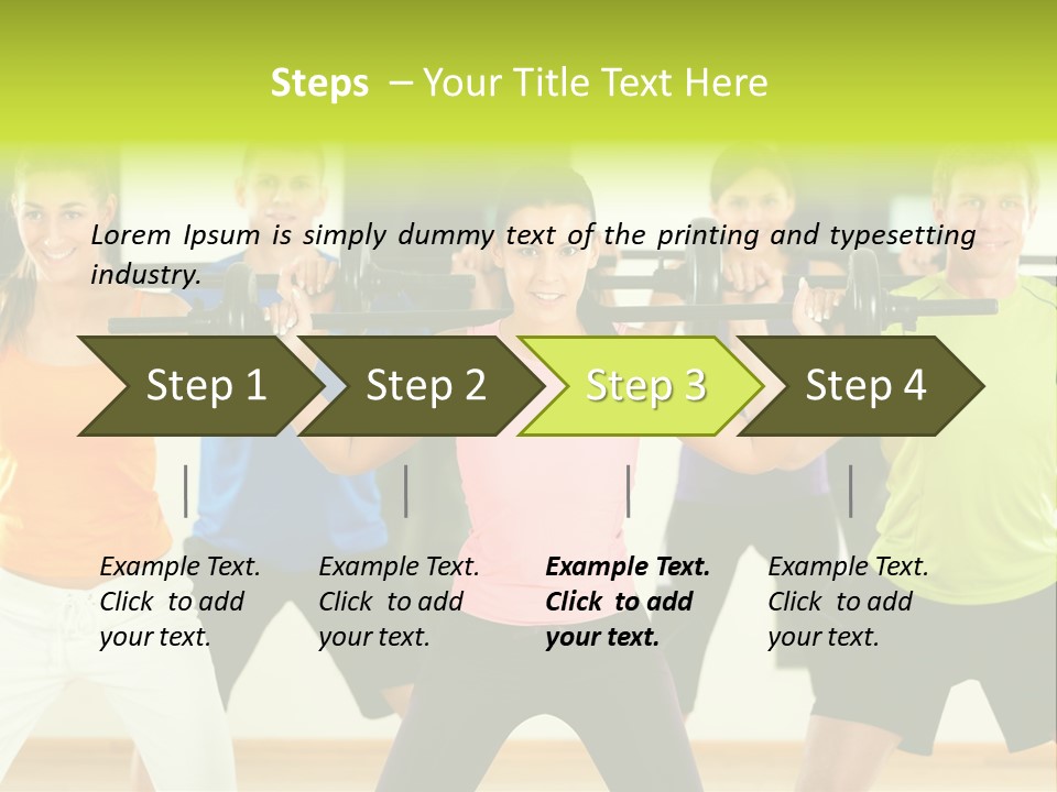 Expectant Freshness Home PowerPoint Template