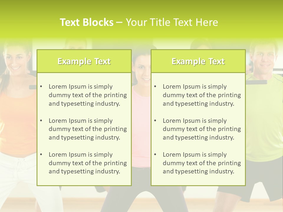 Expectant Freshness Home PowerPoint Template