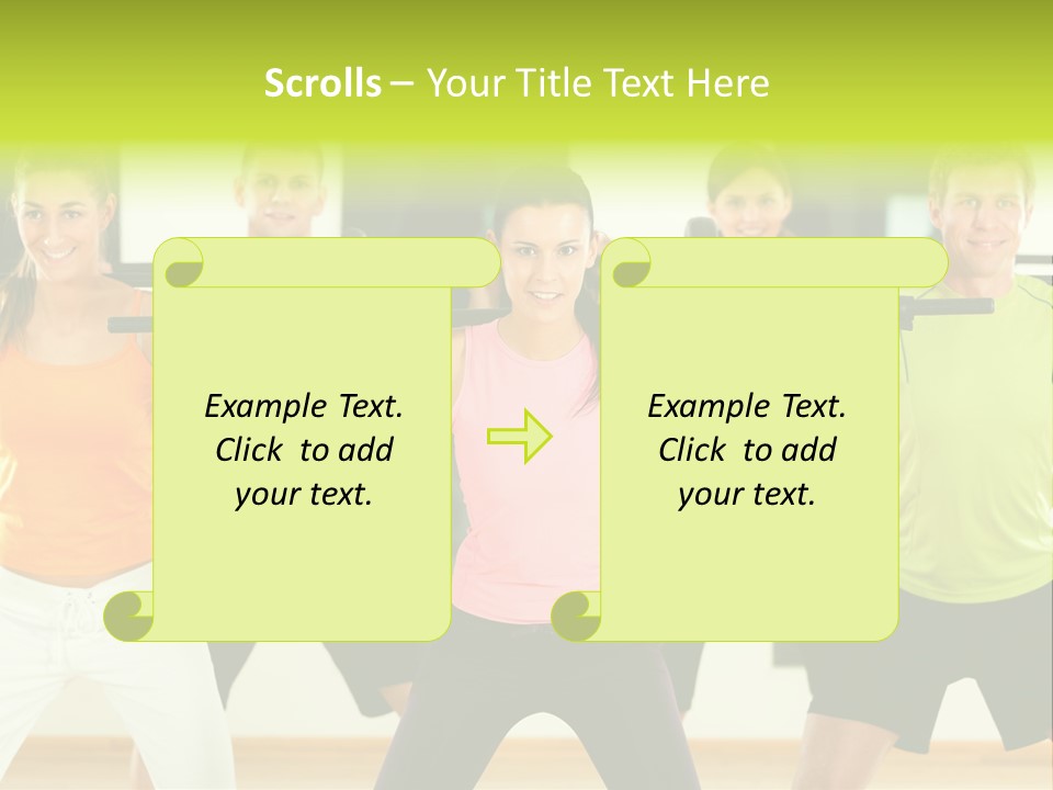 Expectant Freshness Home PowerPoint Template
