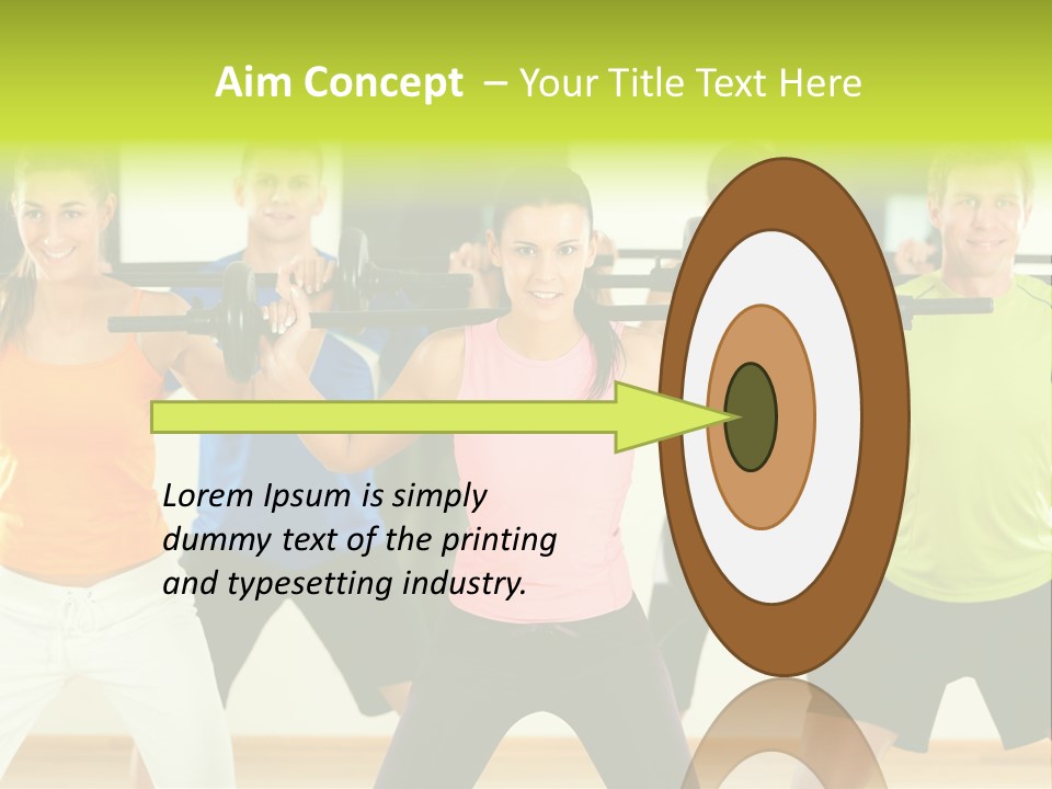 Expectant Freshness Home PowerPoint Template