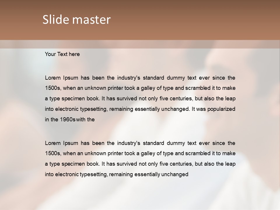 Happy Enjoying Expectant PowerPoint Template