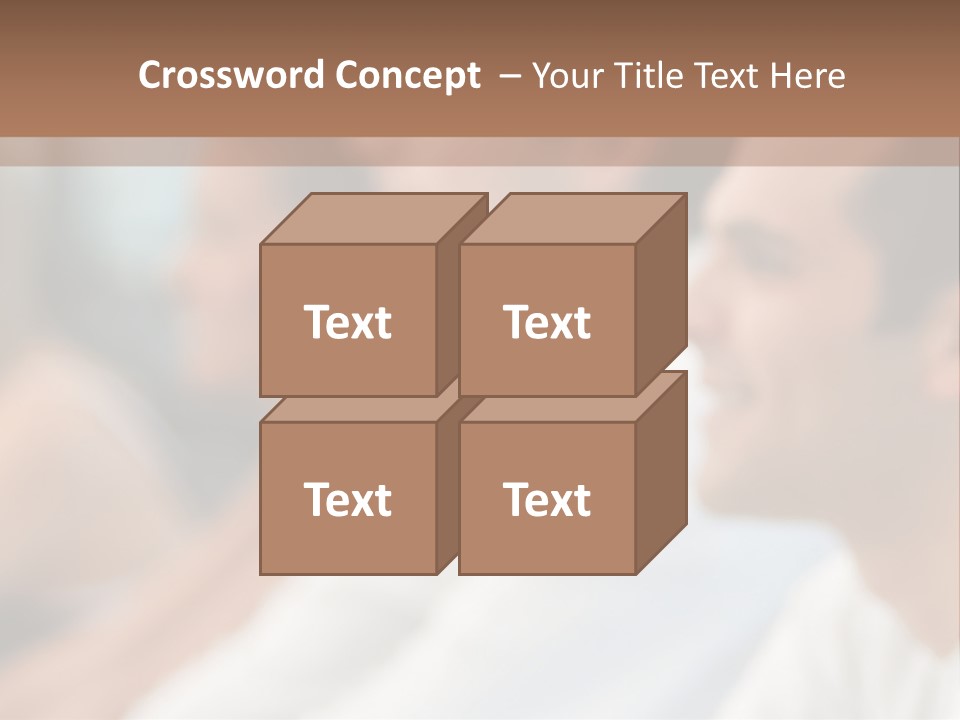 Happy Enjoying Expectant PowerPoint Template
