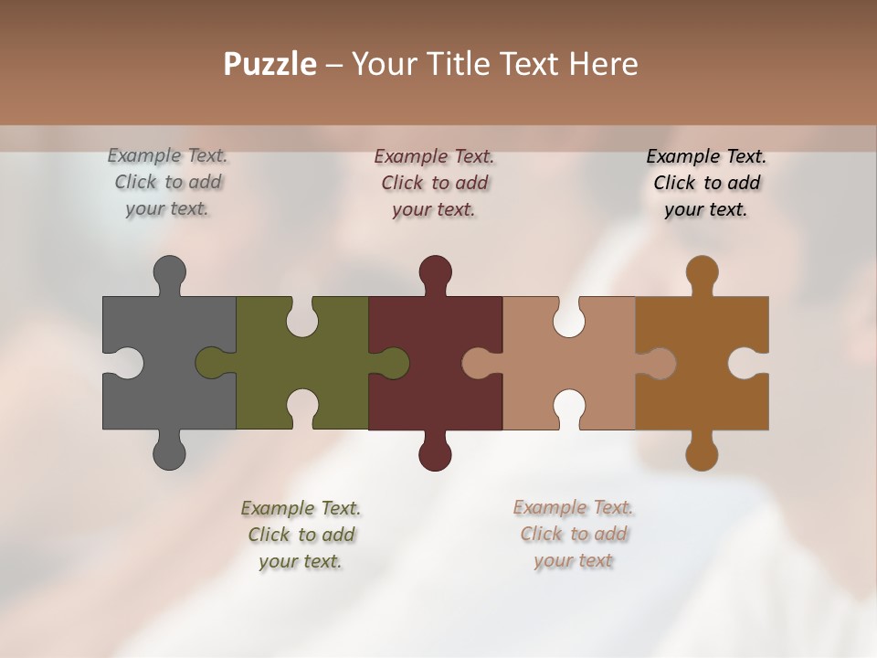 Happy Enjoying Expectant PowerPoint Template