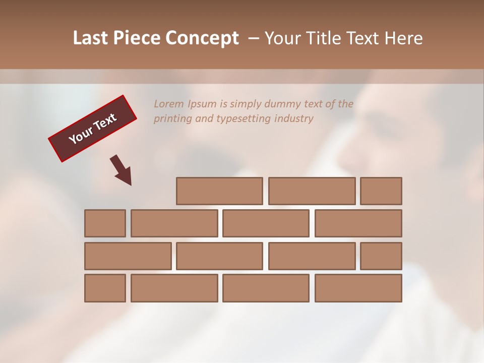 Happy Enjoying Expectant PowerPoint Template