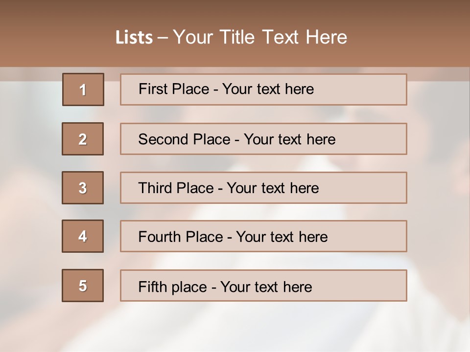 Happy Enjoying Expectant PowerPoint Template