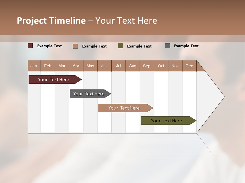 Happy Enjoying Expectant PowerPoint Template