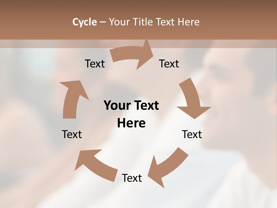 Happy Enjoying Expectant PowerPoint Template