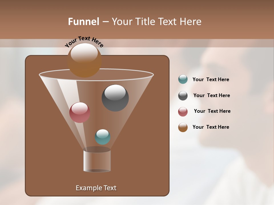 Happy Enjoying Expectant PowerPoint Template