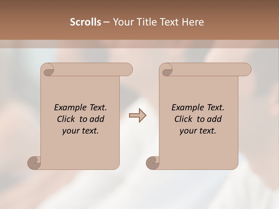 Happy Enjoying Expectant PowerPoint Template
