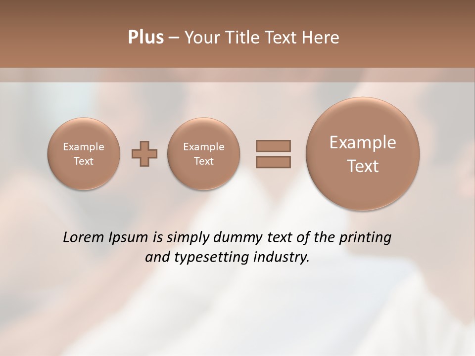 Happy Enjoying Expectant PowerPoint Template