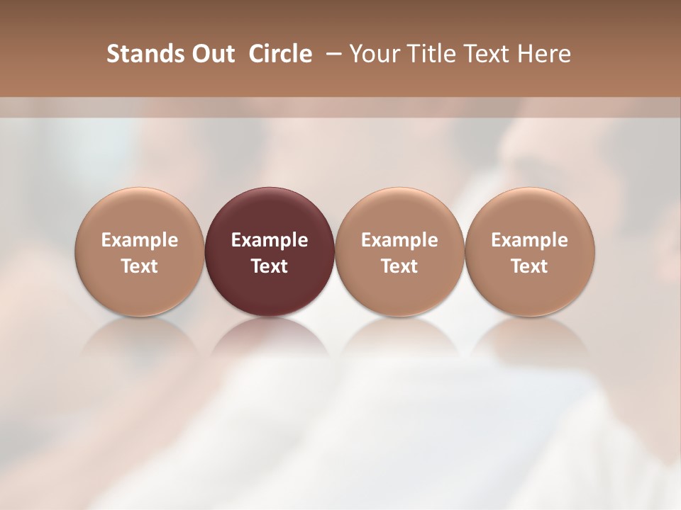 Happy Enjoying Expectant PowerPoint Template