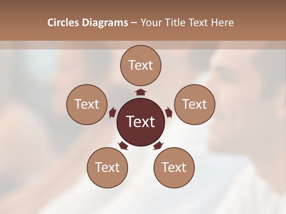 Happy Enjoying Expectant PowerPoint Template