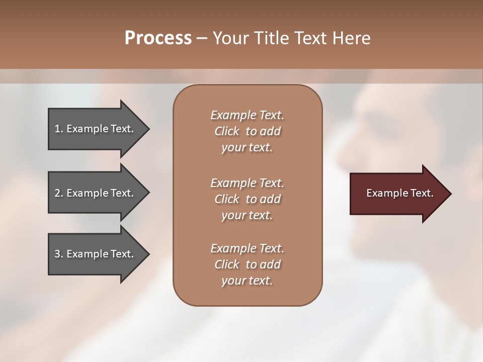 Happy Enjoying Expectant PowerPoint Template