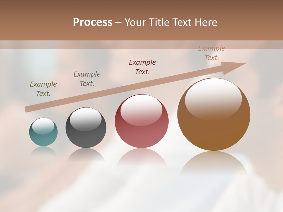 Happy Enjoying Expectant PowerPoint Template