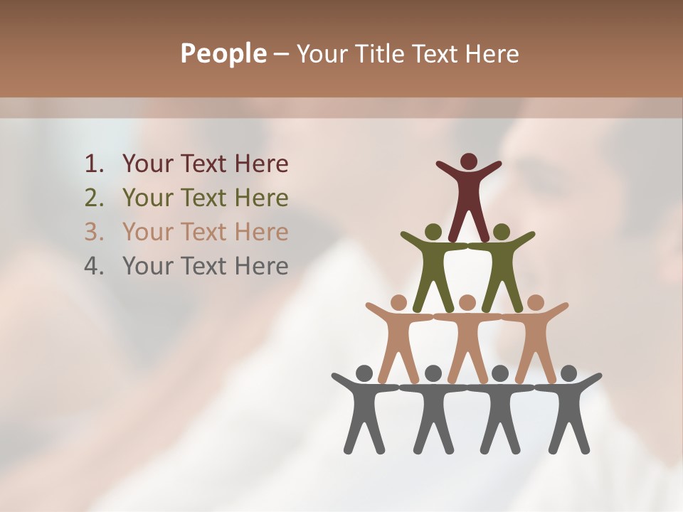 Happy Enjoying Expectant PowerPoint Template