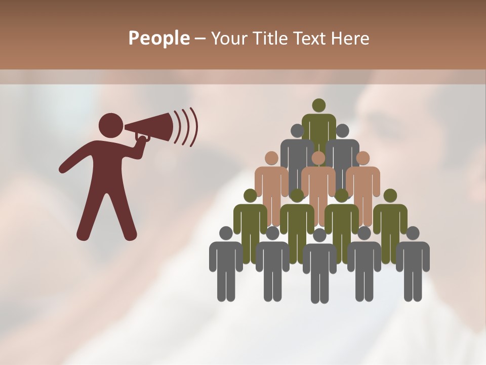 Happy Enjoying Expectant PowerPoint Template