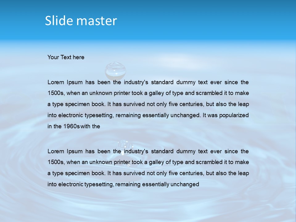 Meat Eating Omega PowerPoint Template