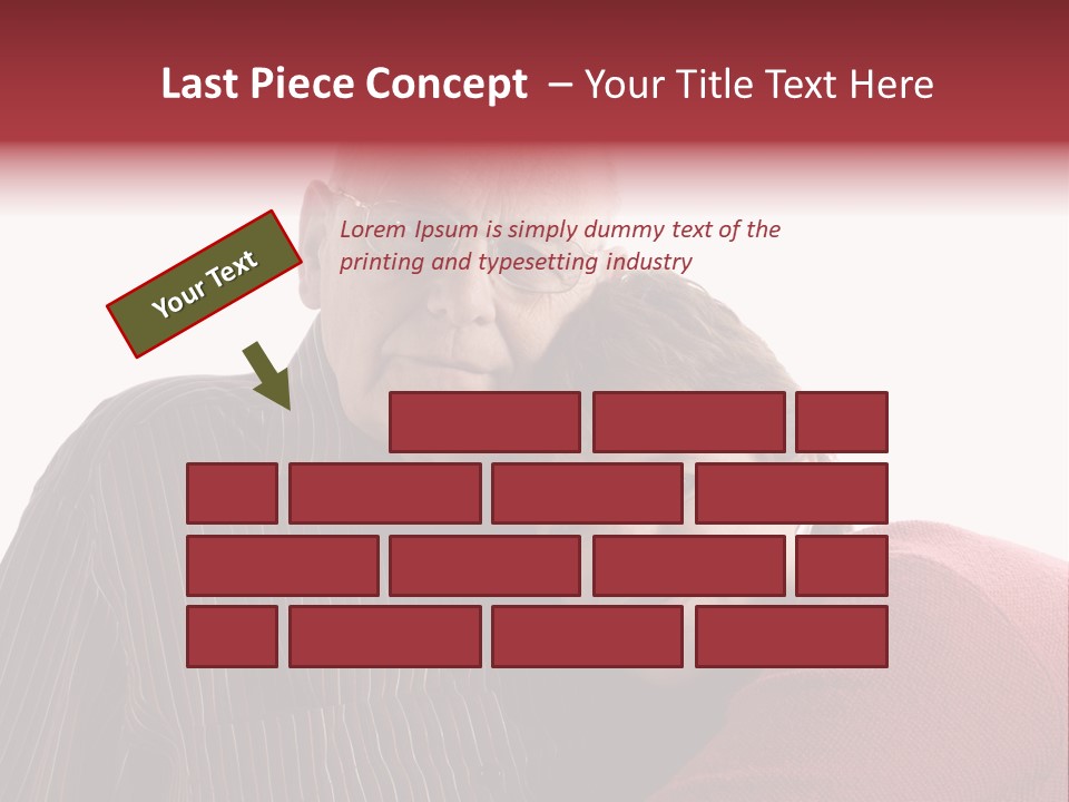 Lunch Freshness Female PowerPoint Template